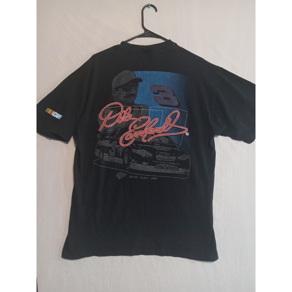 Vintage 90's Dale Earnhardt NASCAR 7-Time Winston Cup Champion T Shirt Men's LG